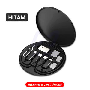 NANVAN NVN-CS1 SAMBUNGAN KABEL DATA CHARGER HP 1SET FAST CHARGING 60W / TEMPAT SIM CARD / MEMORY CARD