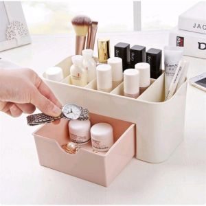 Rak Tempat Kosmetik Plastik MINI / Rak Makeup MINI / Tempat Makeup Serbaguna MINI