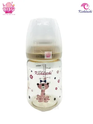 Bình Sữa Cho Bé Moyuum- Kichilachi Bình Sữa Cổ Rộng Ppsu 170ml/270ml [KÈM NÚM TI]