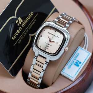 Original Jam tangan seven minute - Jam tangan wanita - Waterresist tahan air - Jam tangan kasual wanita - Model mewah elegan - Jam tangan terlaris - Free box
