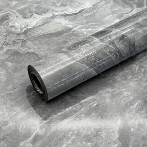 Marble Kitchen Decorate Wallpaper Waterproof Oil Proof Stickers Thickening Table Sticker
