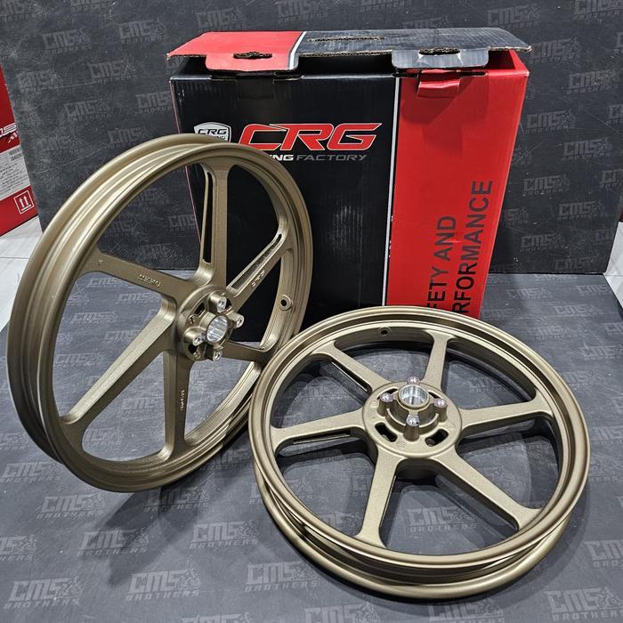Velg Racing Matic R17 Velg Velek CRG Racing Factory R17 P6 Yamaha Mx King Bronze | Lazada ...