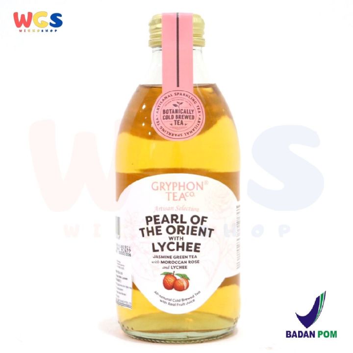 Gryphon Cold Brewed Sparkling Tea Pearl Of The Orient With Lychee 300m