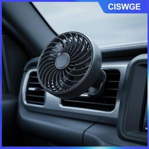 CISWGE Ô Tô USB Quạt Làm Mát 1 Bộ 3 Tốc Độ 5V 1A 360 Có Thể Điều Chỉnh Không Khí Vent Núi Cho Ngay Lập Tức Làm Mát