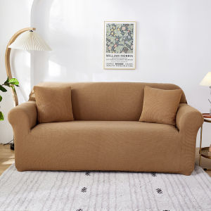 Thickened Sofa Cover Elastic Jacquard Fabric Sofa Cover Stretch Couch Cover Sectional L Shape Sofa Slipcover Corner Case for Living Room 1/2/3/4 Seat