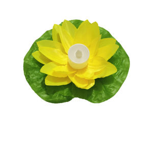 B.F. LED Waterproof Floating Lotus Light 17cm Night Lights Wishing Lamp