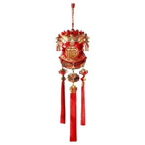 Blessing Decoration Cultural Venue Living Room Decoration Blessing Bag Auspicious Fortune 2026 Horse Year
