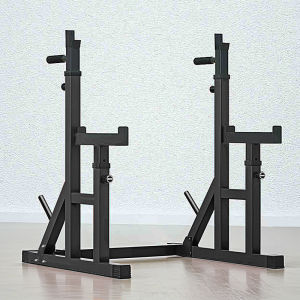 Newly High-quality upgraded integrated multifunctional adjustable squat rack barbell  bench press portable dumbbell rack