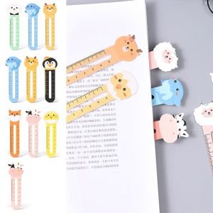ALLLUCK 50pcs Hoa văn hỗn hợp Thẻ đánh dấu trang Động vật hoạt hình Giấy Dấu trang thước kẻ Dễ thương Vật dụng văn phòng phẩm Kẹp sách Đồ dùng học sinh