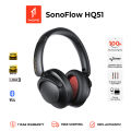 【สินค้าใหม่เปิดตัวแล้ว】1MORE Sonoflow Pro HQ51 - หูฟังไร้สาย Hi-Res, เสียง HiFi, Bluetooth 5.4 และการตัดเสียงรบกวน 42dB, หูฟังครอบหู, เล่นเพลงได้นาน 100 ชั่วโมง, เบสหนัก, ชาร์จเร็ว, เล่นเกมและกีฬาเสียงต่ำ, เชื่อมต่อสองอุปกรณ์, รับรองโดย Jay Chou. 