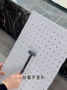 Pegboard Set Peg Board Organizer Shelves for Wall DIY Decorat Wall Hanging Rack Home Decoration