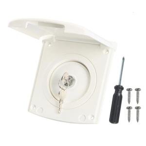 Phổ motorhomes nước điền vào cổng nắp lật sức chứa lớn thiết kế độ bền UV bảo vệ ABS thích hợp cho cắm trại