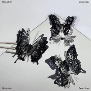 [COD] Beaution Punk Butterfly Ring Black Exaggerate Gothic Three-Dimensional Vintage Finger Rings Butterfly Ring For Women Jewelry Accessories Gift