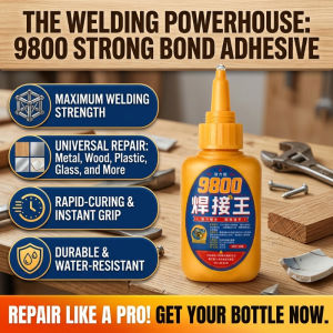 JMY Super Strong Universal Welding Glue Heavy Duty Multi Purpose Adhesive Bonds Metal Plastic Ceramic Wood Waterproof High Strength Instant Fix Household Repairs DIY Industrial Use