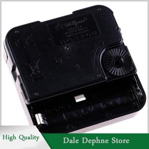 [Dale Dephne] HQ3268 Seconds Movement Cross Stitch Wall Clock Movement Clock Mechanism Black