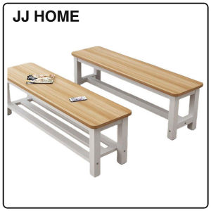 【JJ HOME】Wooden Shoe Bench Shoe Rack Stool Household Shoe Changing Stool Bench Thickened