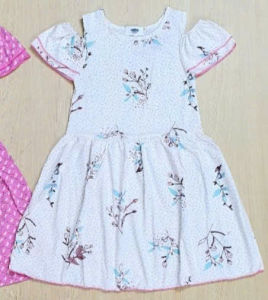 Váy bé gái size đại 22- 48kg thun cotton co giãn ( hình chụp thật video thật)