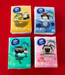 ทิชชู่มินิ ขนาดพกพา ไม่เป็นขุย พกพาสะดวก หนา 3 ชั้น