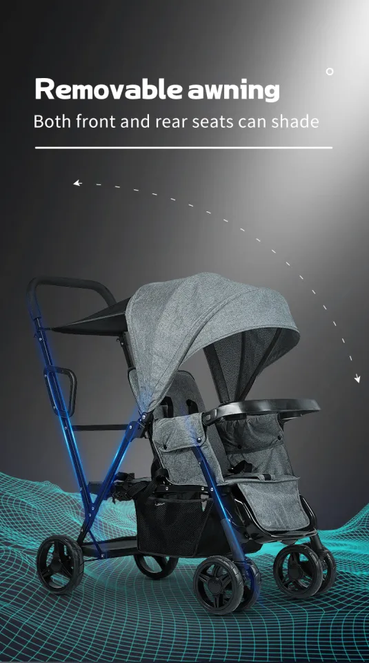 Mini walker double stroller best sale