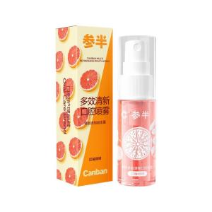 Canban จุ๊บจุ๊บ สเปรย์ระงับกลิ่นปาก ไฮจีนิก ระงับกลิ่นปากใน 3 วินาที | สกัดจากผลไม้ธรรมชาติ | พกพาสะดวก 18มล. mouth spray ลดกลิ่นปาก