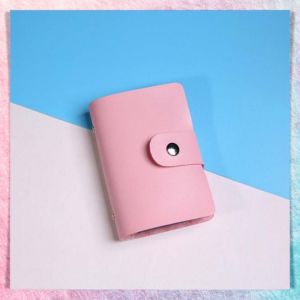 Dompet Kartu ATM Dompet Kartu Wanita Pria Dompet Kartu Kulit Isi 24 Card Holder Organizer