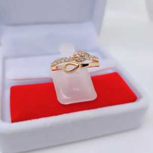 Cincin Wanita Aksesoris Fashion Awet Tahan Lama Anti Karat Cocok Untuk Harian G8-10G