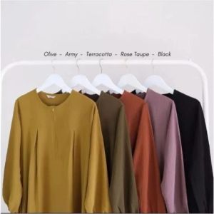 GAMIS WANITA DEWASA TERLARIS BAHAN CRINKLE