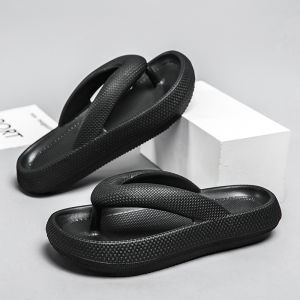 [Free Shipping] Mens Summer Non-Slip Flip-Flops Womens Outdoor Thick-Soled Casual Sandals Large Size Soft-Soled For Outdoor Wear.