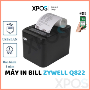 Máy in hoá đơn ZYWELL K80 USB+LAN - Máy in bill kết nối máy tính điện thoại... Mới 100%