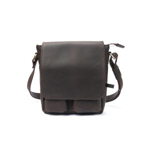 TAS CROSSBODY KULIT ASLI PRIA | STYLE INGGRIS KLASIK | CROSSBODY | CRAZY HORSE