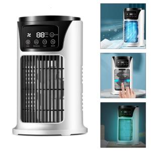Desktop Air Coolers Portable Unit 300ml Capacity Water Tank 6 Speed Cooling Fan 6h Timer For Room Bedroom Use