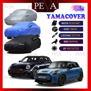 Mini Cooper 5-Door New YAMACOVER Single layer 3 Color Car Cover Full Protection Outdoor Waterproof Penutup Kereta Selimut