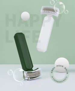 Yemi_Q ใหม่.ขวดแปรง2in1ทําความสะอาดครัวแบบเติมของเหลวอเนกประสงค์ แปรงหน้าต่างกระเบื้องเซรามิก ห้องน้ํา แปรงฟองน้ํา