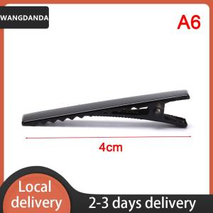 [COD] WANGDANDA Ship within 24 hours 100pcs Black Hairclips Single Prong Alligator Hairpin Blank Setting Hair Clips