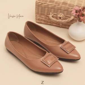 ZEMORA Vinsha Sepatu Flatshoes Kerja Wanita