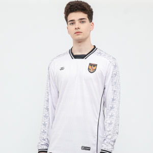 JERSEY TIMNAS INDONESIA 2025 AWAY LONG SLEEVE REPLIKA EDITION ( READY STOCK ) HAMMY STUDIOS