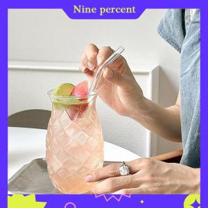 Nine percent 480Ml Pineapple Shaped Cocktail es Creative Drinking Cup Transparent Water Red Wine Cup For Home Bar Party