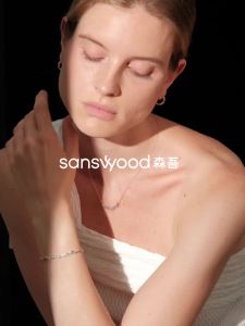 sanswood森吾《伦敦蓝调》蓝尖晶项链