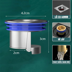 Nắp Đậy Cống Thoát Nước Giúp Ngăn Mùi Hôi Và Côn Trùng Nắp Đóng Tự Động Bằng Đồng RQN2586 - REQUANE