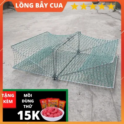 [TẶNG MỒI] Lồng Bẫy Cua Ghẹ Biển Hàng Loại 1 Chất Lượng Siêu Bền