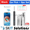 【SKIT SG】Ear Wax Removal Cleaner Intelligent Visible Ear Spoon with Camera 1296P HD Video Otoscope Earwax Cleaning Wireless Endoscope Earpick for Kids Adults, Earwax Removal Cleaner Visual Ear Cleaner with 3.5mm Camera 6 LED Light 1296P FHD Video Otoscope. 