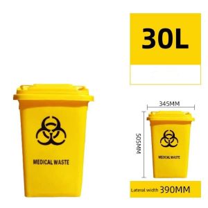 Wheeled trash cans outdoor large trash cans with covers and isolation of large trash cans