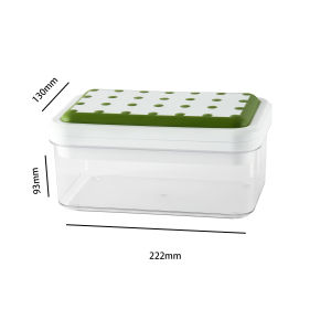[SG] IMP House Easy Pressing & Flexible Silicone Ice Cube Mold with Storage Box amd Ice Shovel 28 ice cubes