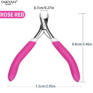 Nail Cuticle Nipper T-shaped Round Mouth Dead Skin Clippers To Remove Dead Skin Barbs Nail Cuticle Care Tools