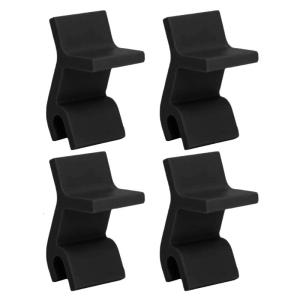 Compact Plastic Tray Holders for Oven Refrigerator Secure Tip Proof Baking Sheet Support Frame