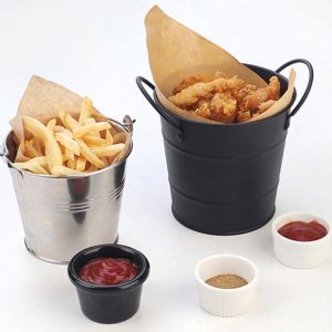 Mini French Fries Basket Food Bucket Snack Potato Chips Barrel Container Tableware for Kitchen