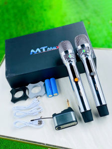 Micro Không Dây MTMAX AK99Plus Cao Cấp – Củ Mic Nhạy Chống Hú Tốt – Set Tần Số Dễ Dàng – Hát Karaoke Hay Bắt Sóng Xa – Dùng Cho Amply Loa Kéo Dàn Âm Thanh Chuyên Nghiệp
