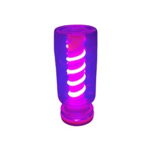 Energy Efficient Ceramic USB LED Bulb Flexible Neck Helical Filament Design Night Lamp For Bedroom Car Travel Atmosphere