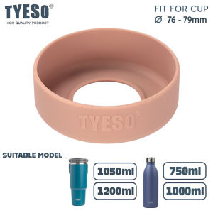 TYESO Silicone Coaster Tyeso Accessories Anti-Slip Tumbler Rubber Silicone Cup Holder Thermos Cup Coaster