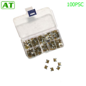 Set 100 Cầu Chì Chân Cụt Dành Cho Ô Tô 7.5A10A 15A 20A 25A 30A